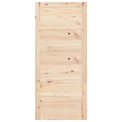 Acheter vidaXL Porte de grange 90x1,8x204,5 cm Bois massif de pin