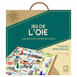 Acheter Paris Prix Jeu de l'Oie en Bois Vintage 29cm Multicolore