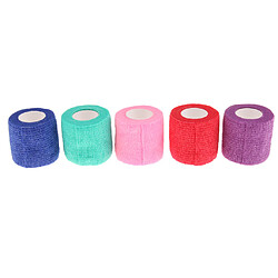 10pc animal de compagnie chien chien chat chat non tissé vétérinaire enroulé bandage cohésif