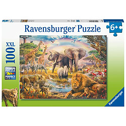 RAVENSBURGER PUZZLE- Ravensburger 400555556333 Jeu de Puzzle 100 pièces pour Enfants à partir de 6 Ans, 13284