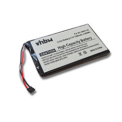 vhbw Li-Ion batterie 1250mAh (3.7V) pour système de navigation GPS comme Garmin 361-00051-00, 361-00051-01, 361-00051-02