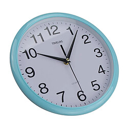 Horloge Murale Moderne Montres Silencieux Non Cicatrice Maison Salon Bureau Bleu