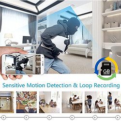 Yonis Détecteur de Fumée Caméra Espion HD
