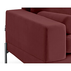 Acheter Lisa Design Isaure - canapé droit 2 places en velours