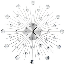 vidaXL Horloge murale avec mouvement à quartz Design moderne 50 cm