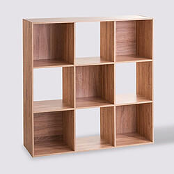 Five Simply Smart Etagère cube design Mix'n modul - L. 100 x H. 100 cm - Couleur chêne naturel pas cher