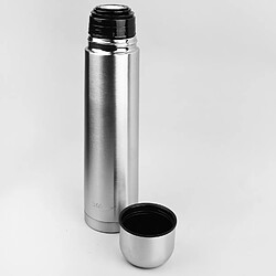 Avis Bouteille isotherme thermos en acier inoxydable avec gobelet et sac de transport pour boissons chaudes ou froides (1000ml)