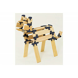 Jeu de construction en bois Tomtec 190 pièces