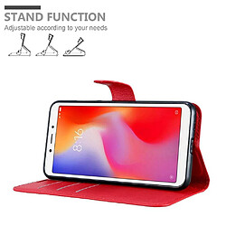 Avis Cadorabo Coque Xiaomi RedMi 6A Etui en Rouge