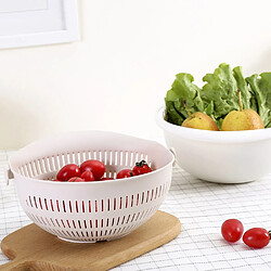 Universal Cuisine silicone double fuite panier bol lavage rangement panier filtre bol drainage légumes nettoyage panier outillage | sac panier pas cher