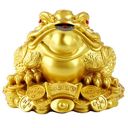 chanceux agitant l'argent crapaud grenouille chinois feng shui décor # 1 5x4.5x3.8cm or