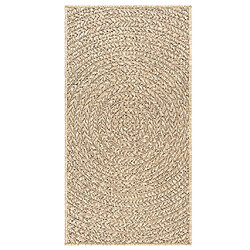 Avis vidaXL Tapis ZIZUR 100x200 cm aspect de jute intérieur et extérieur