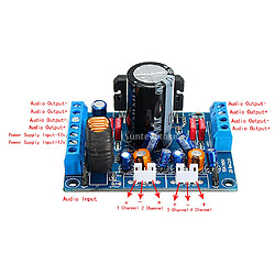 Module Amplificateur De Puissance Stéréo + Denoiser