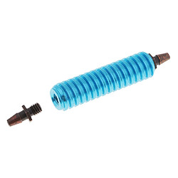 Nitro Engine Glow / Fuel / Back Pressure Cooler For 1/8 1/10 Scale RC Car Blue pas cher