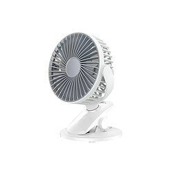 ventilateur à clipser 1200mah Ventilateur oscillant Automatique Portable Haut Ventilateur rechargeable