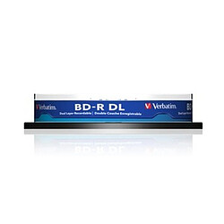 Verbatim BD-R DL 50 GO CERTIFIÉ 6X (PACK DE 10, SPINDLE)