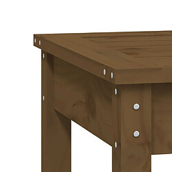 Avis Helloshop26 Banc de jardin meuble de patio d'extérieur terrasse à 2 places 159,5 x 44 x 45cm bois de pin marron miel 02_0011785