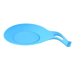 Support De Cuillère En Silicone Résistant à La Chaleur Ustensile De Cuisine Porte-spatule Outil Aide Bleu pas cher