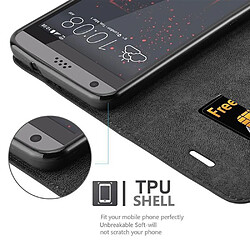 Avis Cadorabo Coque HTC Desire 530 / 630 Etui en Noir