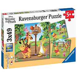 Ravensburger Puzzles 3x49 p - journee sportive disney winnie l ourson