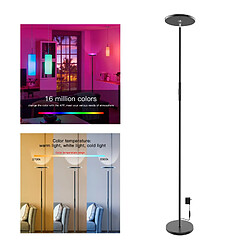 Acheter LED WiFi Torchiere Lampadaire Lumineux Bureau Chambre Moderne Pole Grande Lumière