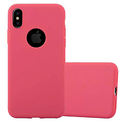 Cadorabo Coque iPhone XS MAX Etui en Rouge