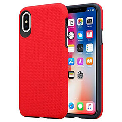 Cadorabo Coque iPhone X / XS Etui en Rouge