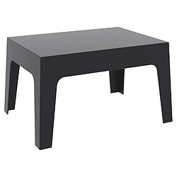 Avis Alterego Table basse 'MARTO' noire en matière plastique