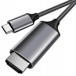 GUPBOO Câble adaptateur USB-C TYPE-C 3.1 vers HDMI MHL 4K 2M,JL1559