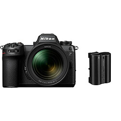 Nikon Z6 III Appareil photo sans miroir with 24-70mm f/4 S Lens + Nikon EN-EL15c Battery