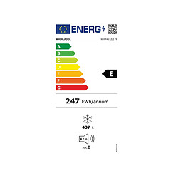 Congélateur coffre 91cm 437l blanc - WHM46122FR - WHIRLPOOL