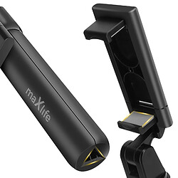 Avis Maxlife Perche à Selfie Bluetooth Fonction Trépied Extensible à 69 cm Noir