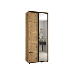 Abiks Meble Armoire DAVOS 5 À Portes Coulissantes 235,2/120/45 2 Portes