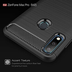 Avis Wewoo Coque en TPU antichoc fibre de carbone texture brossée pour ASUS Zenfone Max Pro (M2) (Rouge)