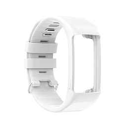 Bracelet de montre en silicone pour montre Polar A360 A370 Blanc