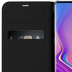 Avizar Housse Samsung Galaxy S10 Plus Étui Porte-carte Coque Rigide Antichocs - noir pas cher