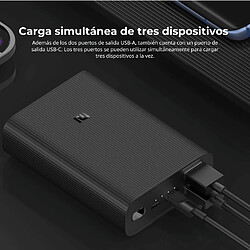 Acheter SANAG Xiaomi Power Bank 3 Ultra Compact Batterie Externe Charge Rapide Chargeur Portable Sans Fil Usb-C Et Usb-A Blanc 10 000 Mah