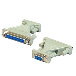 Câble DB9 Null Modem femelle / femelle (3 mètres)