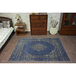 RUGSX Tapis DROP JASMINE 455 Bleu foncé 160x220 cm