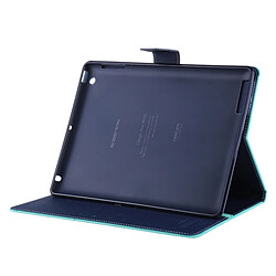 Wewoo Smart Cover vert menthe pour iPad 4/3/2 Housse en cuir avec support et fentespour cartes porte-monnaie pas cher