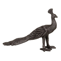 BigBuy Home Figurine Décorative 19 x 6 x 13 cm Gris Paon