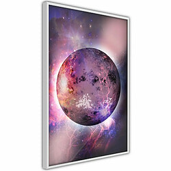 Paris Prix Affiche Murale Encadrée Mysterious Celestial Body 20 x 30 cm Blanc