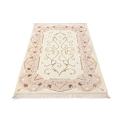 Avis Vidal Tapis de laine 150x97 beige Darya