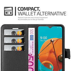 Avis Cadorabo Coque LG KQ51 Etui en Noir