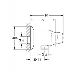 Grohe COUDE A ENC MOVARIO SUPDCH