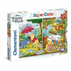 Ludendo Puzzles SuperColor 3x48 pièces - Winnie the Pooh