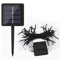 FANSIR Solar Lichterkette Außen Blumen, 7m 50 LEDs Lichterkette Solar Aussen 8 Modi IP65 Wasserdichte LED Lichterkette Bunt für Garten Balkon Terrasse Weihnachten Hochzeiten Partys(Mehrfarbig)