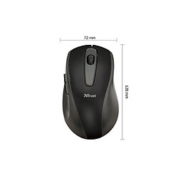 Trust EasyClick Wireless Mouse souris RF sans fil Optique