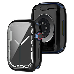 Coque en TPU électroplaqué, noir pour votre Apple Watch Series 7 45mm