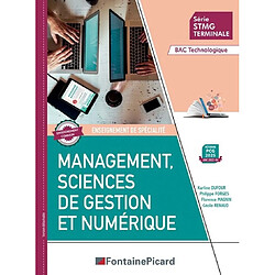 Management, sciences de gestion et numérique : série STMG terminale, bac technologique : enseignement de spécialité, enseignement commun